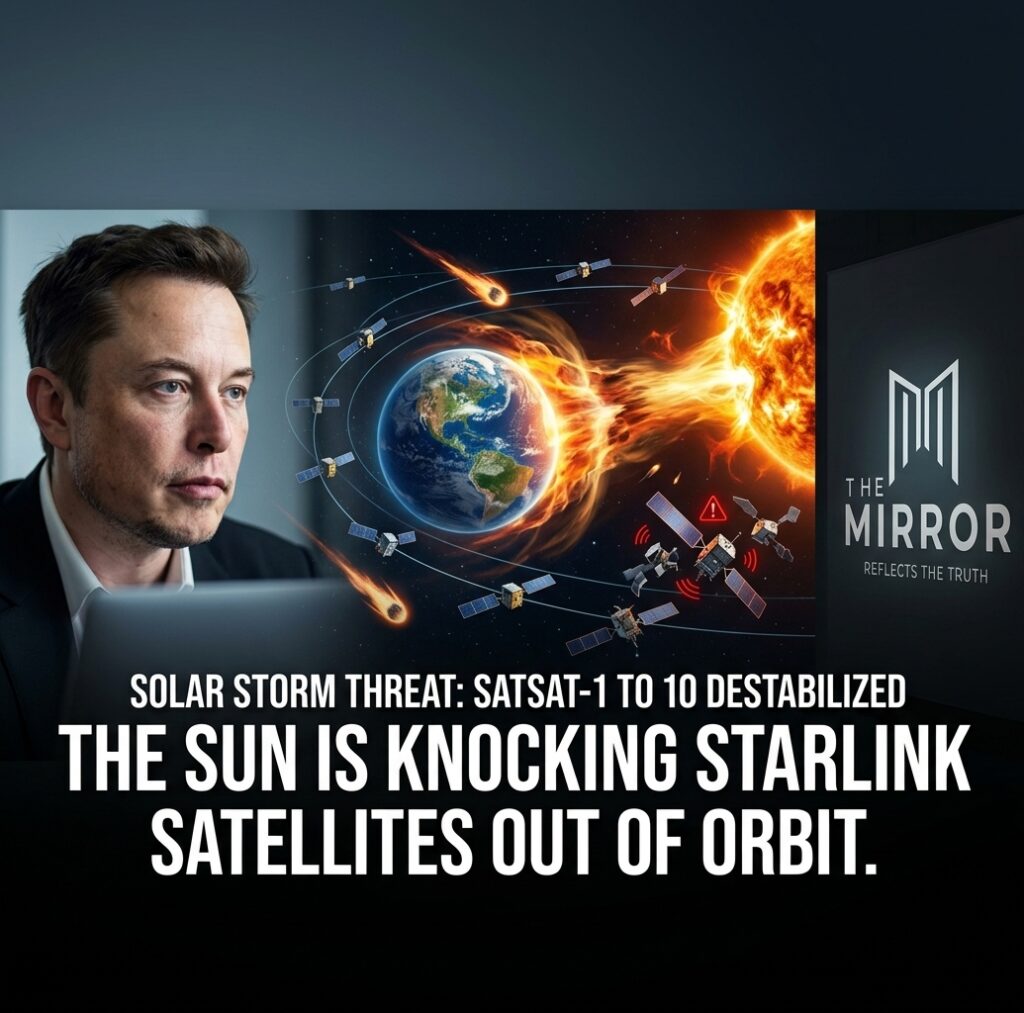 The Sun Is Knocking Starlink Satellites Out Of Earth's Orbit.